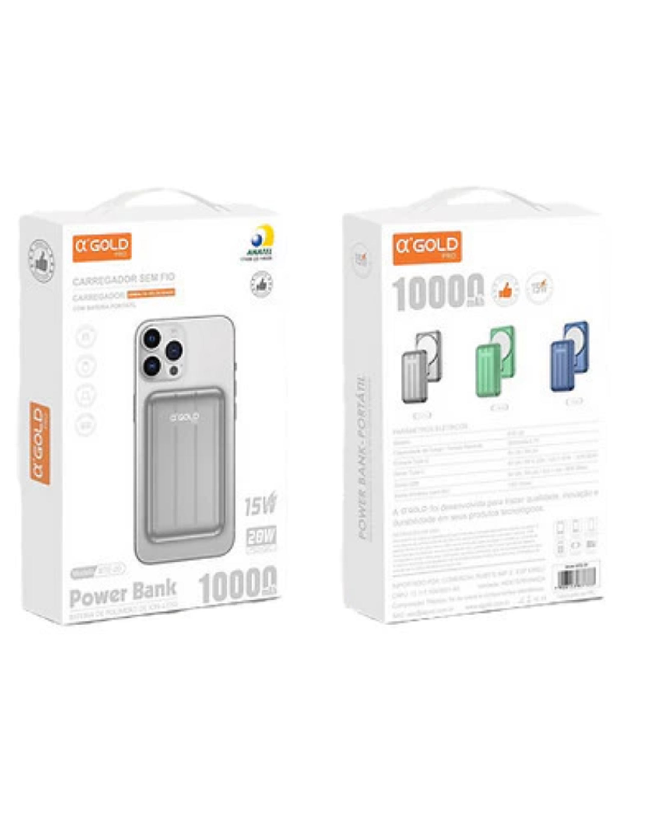 PowerBank 10000mAh O'Gold BTE-20
