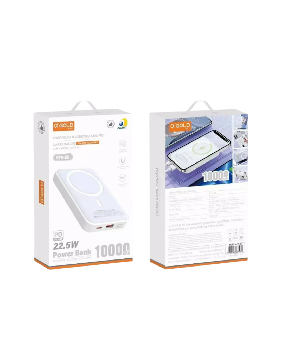 PowerBank 10000mAh O'Gold BTE-22